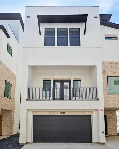Houston Spring Branch luxury home exterior
