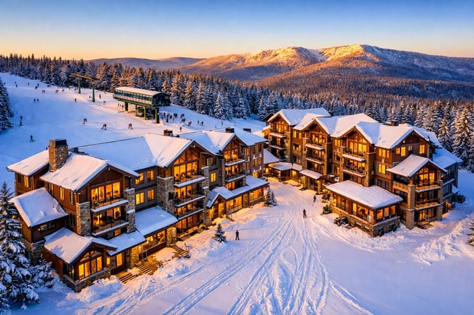 Apres-Ski in Style: Luxury Ski-In/Ski-Out Living at Snowshoe Mountain