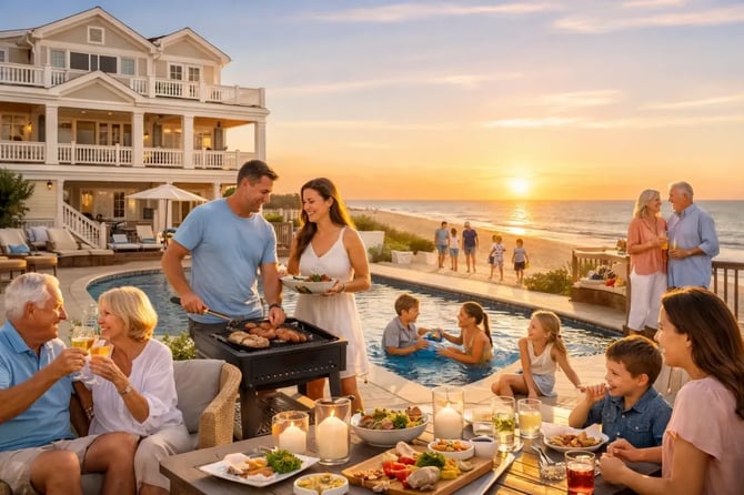 Multigenerational Vacation Planning in a 46-Bedroom Home