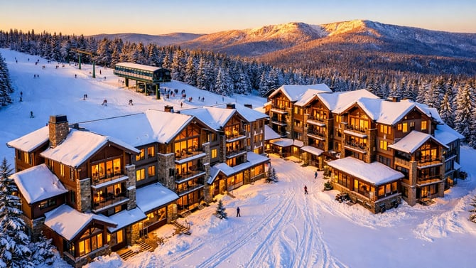 Apres-Ski in Style: Luxury Ski-In/Ski-Out Living at Snowshoe Mountain