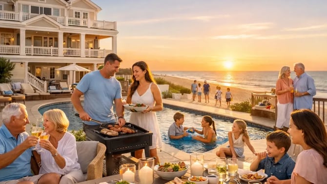 Multigenerational Vacation Planning in a 46-Bedroom Home