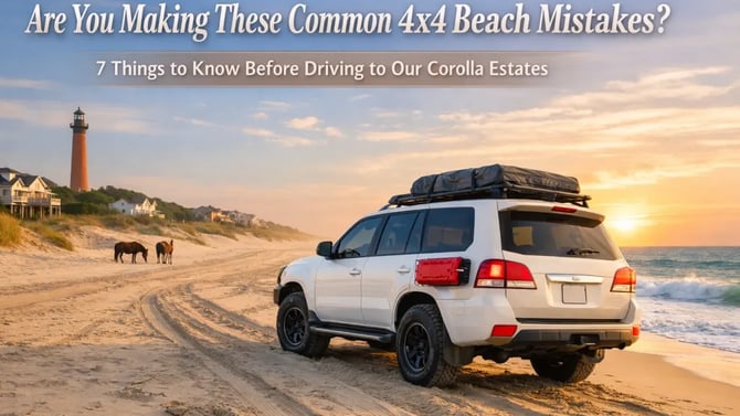 Driving to the Corolla 4x4 Beach: 7 Things to Know Before You Go
