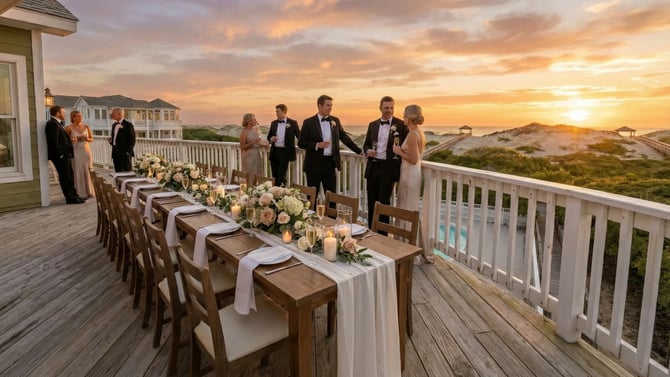 An Oceanfront Wedding at The Three Authors: The Complete Guide